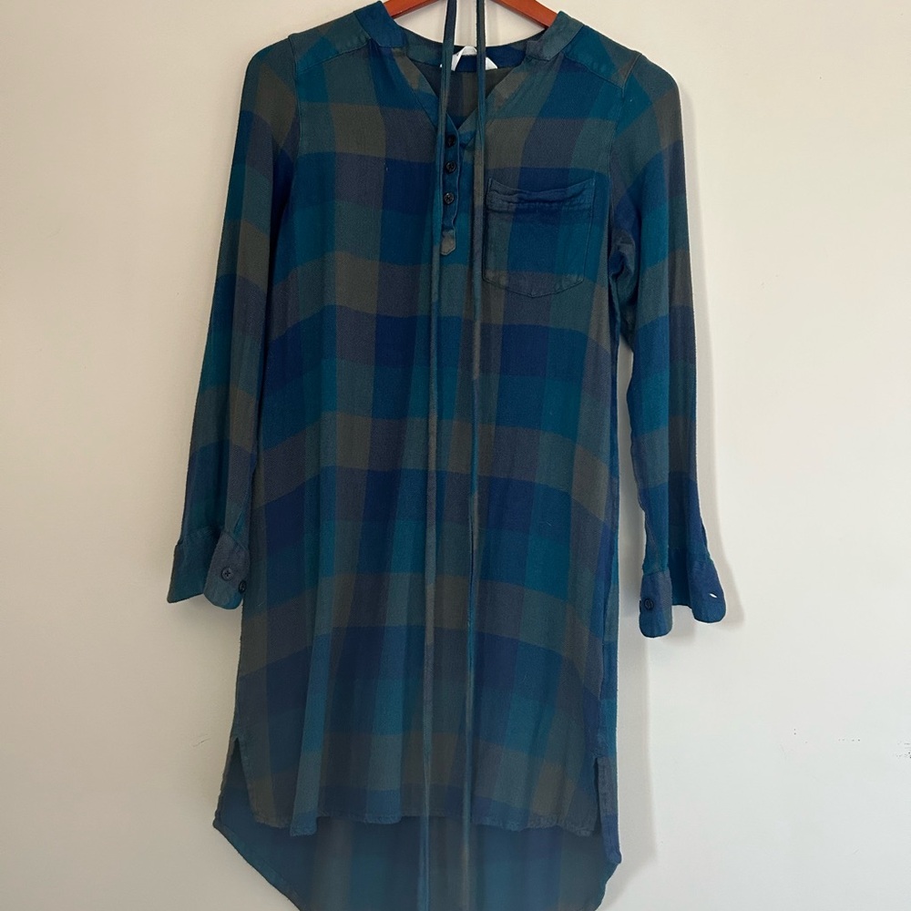 Mountain Khakis Plaid Button-Up Tunic